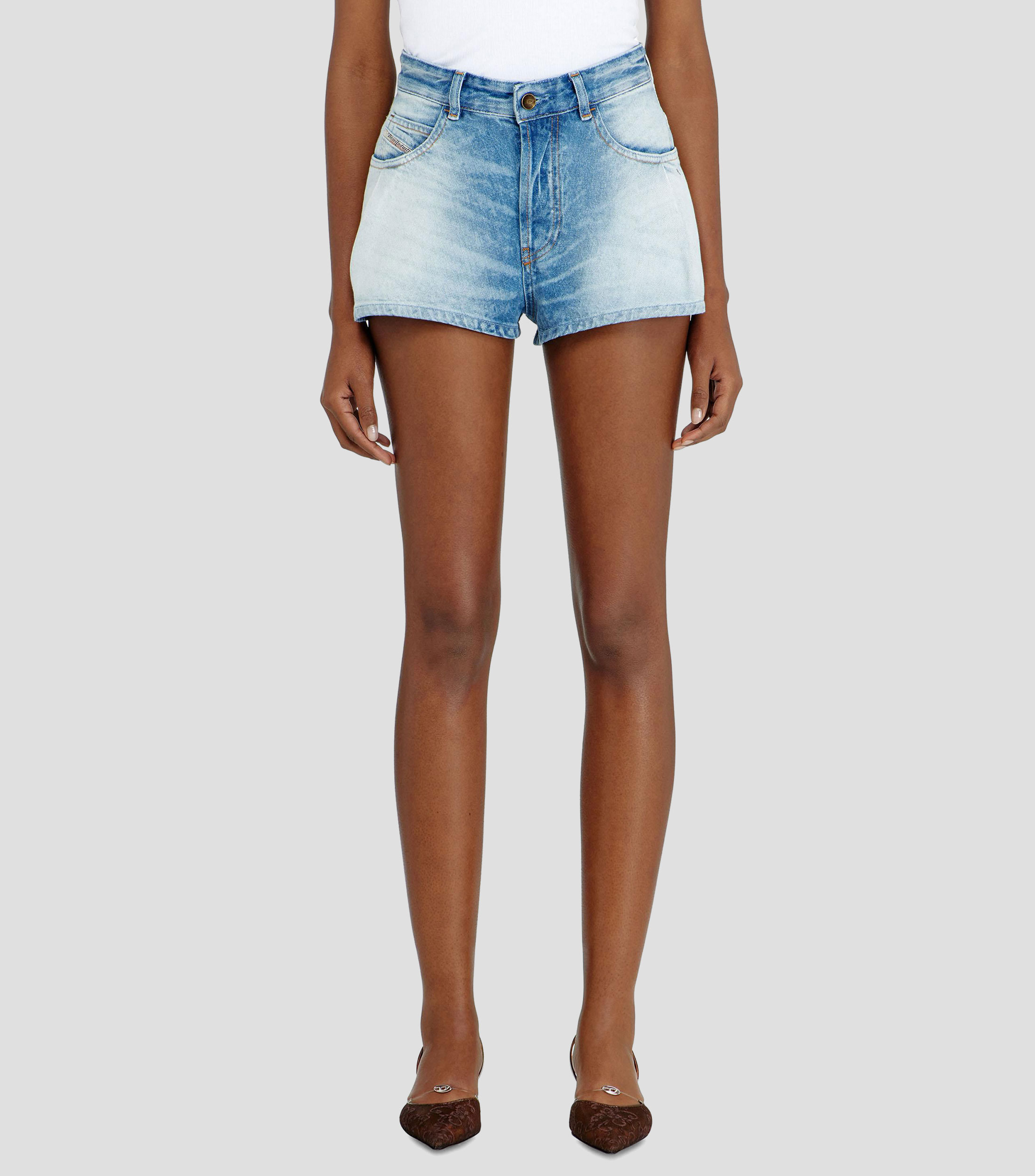 Short deslavado Mujer
